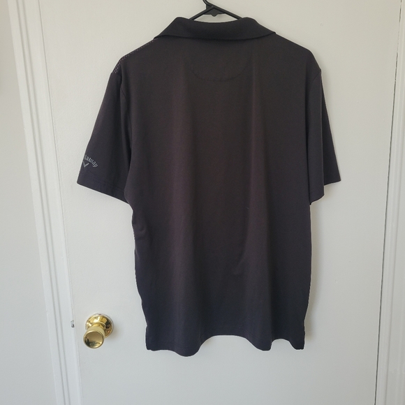 Callaway Men's Medium Black Golf Shirt - Picture 2 of 4